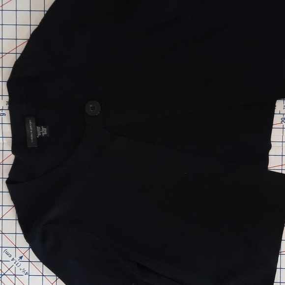 Cable & Guage 3/4 Sleeve Cardigan - Picture 2 of 6